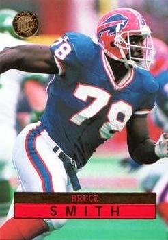 1996 Ultra #15 Bruce Smith Front