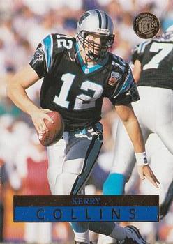 1996 Ultra #17 Kerry Collins Front