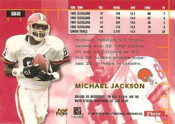 1996 Ultra #32 Michael Jackson Back