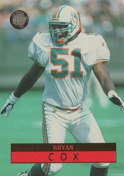 1996 Ultra #80 Bryan Cox Front