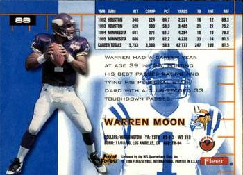 1996 Ultra #88 Warren Moon Back