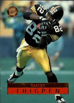 1996 Ultra #128 Yancey Thigpen Front