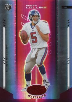 2004 Leaf Certified Materials - Mirror Red #79 Kerry Collins Front