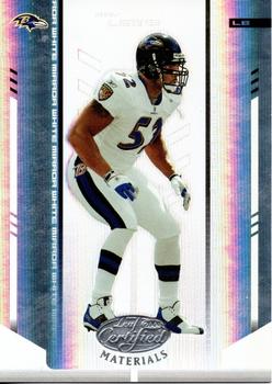 2004 Leaf Certified Materials - Mirror White #11 Ray Lewis Front