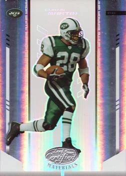 2004 Leaf Certified Materials - Mirror White #83 Curtis Martin Front