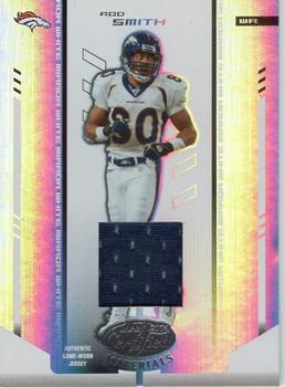 2004 Leaf Certified Materials - Mirror White Materials #38 Rod Smith Front