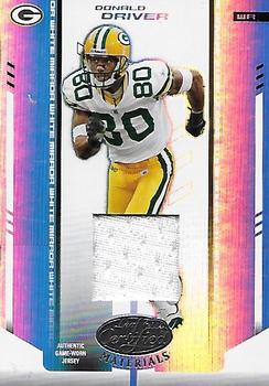 2004 Leaf Certified Materials - Mirror White Materials #43 Donald Driver Front