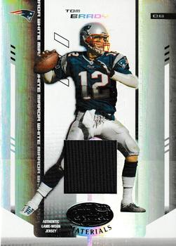 2004 Leaf Certified Materials - Mirror White Materials #71 Tom Brady Front