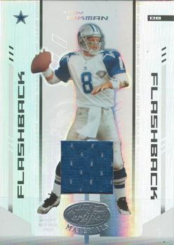 2004 Leaf Certified Materials - Mirror White Materials #132 Troy Aikman Front