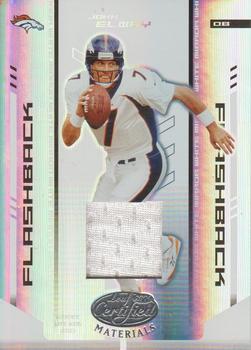 2004 Leaf Certified Materials - Mirror White Materials #133 John Elway Front