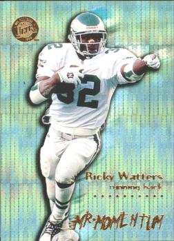 1996 Ultra - Mr. Momentum #19 Ricky Watters Front