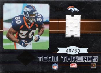 2004 Leaf Limited - Team Threads Dual #TT-8 John Elway / Terrell Davis Back
