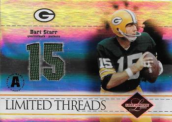 2004 Leaf Limited - Threads Jersey Numbers #LT-10 Bart Starr Front