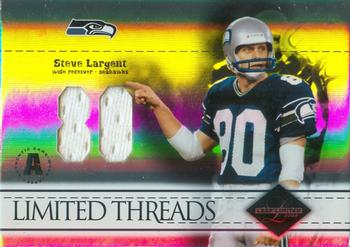 2004 Leaf Limited - Threads Jersey Numbers #LT-89 Steve Largent Front