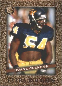 1996 Ultra - Ultra Rookies #7 Duane Clemons Front