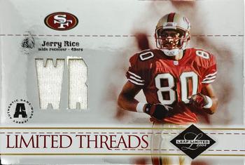 2004 Leaf Limited - Threads Positions #LT-46 Jerry Rice Front