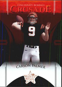 2004 Leaf Rookies & Stars - Crusade Red #C-4 Carson Palmer Front