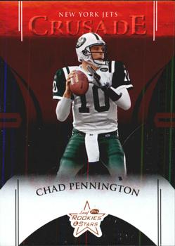 2004 Leaf Rookies & Stars - Crusade Red #C-5 Chad Pennington Front
