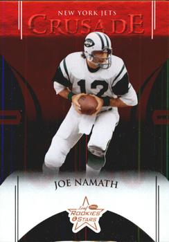 2004 Leaf Rookies & Stars - Crusade Red #C-15 Joe Namath Front