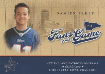2004 Leaf Rookies & Stars - Fans of the Game #FG-3 Damien Fahey Front