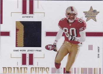 2004 Leaf Rookies & Stars - Prime Cuts #PC-12 Jerry Rice Front