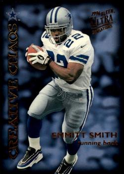1996 Ultra Sensations - Creative Chaos #6A Steve Young / Emmitt Smith Front