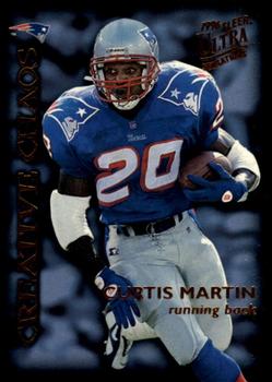 1996 Ultra Sensations - Creative Chaos #6C Steve Young / Curtis Martin Front