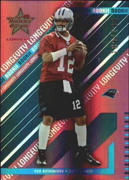 2004 Leaf Rookies & Stars Longevity - Ruby #113 Rod Rutherford Front