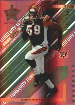 2004 Leaf Rookies & Stars Longevity - Ruby #119 Landon Johnson Front