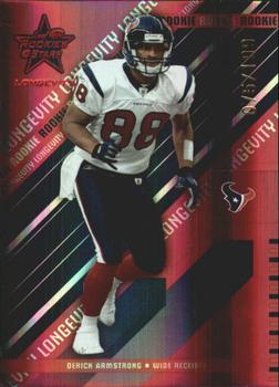 2004 Leaf Rookies & Stars Longevity - Ruby #136 Derick Armstrong Front