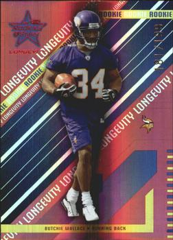 2004 Leaf Rookies & Stars Longevity - Ruby #156 Butchie Wallace Front