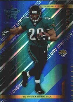 2004 Leaf Rookies & Stars Longevity - Sapphire #43 Fred Taylor Front