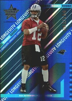 2004 Leaf Rookies & Stars Longevity - Sapphire #113 Rod Rutherford Front