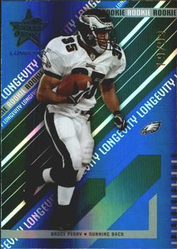 2004 Leaf Rookies & Stars Longevity - Sapphire #207 Bruce Perry Front