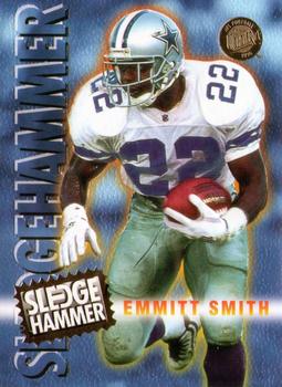1996 Ultra - Sledgehammer #9 Emmitt Smith Front