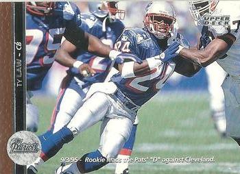 1996 Upper Deck #287 Ty Law Front
