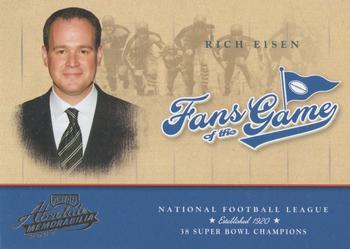 2004 Playoff Absolute Memorabilia - Fans of the Game Gold #FG-4 Rich Eisen Front