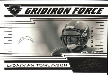 2004 Playoff Absolute Memorabilia - Gridiron Force #GF-19 LaDainian Tomlinson Front
