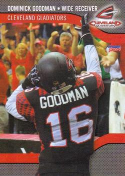 2014 Choice Cleveland Gladiators (AFL) #6 Dominick Goodman Front