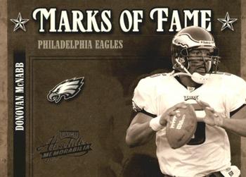 2004 Playoff Absolute Memorabilia - Marks of Fame #MOF-10 Donovan McNabb Front