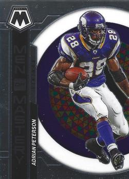 2023 Panini Mosaic - Men of Mastery #MM-18 Adrian Peterson Front