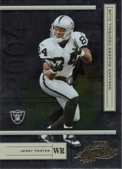2004 Playoff Absolute Memorabilia - Retail #101 Jerry Porter Front