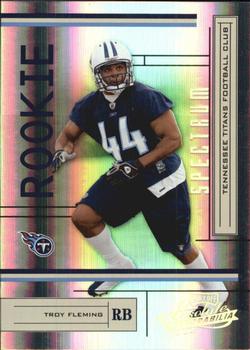 2004 Playoff Absolute Memorabilia - Spectrum #166 Troy Fleming Front