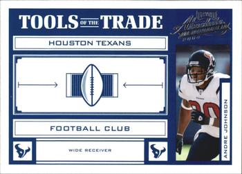 2004 Playoff Absolute Memorabilia - Tools of the Trade #TT-3 Andre Johnson Front