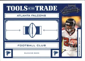 2004 Playoff Absolute Memorabilia - Tools of the Trade #TT-93 Warrick Dunn Front
