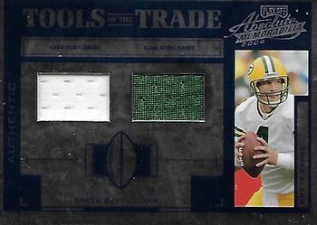 2004 Playoff Absolute Memorabilia - Tools of the Trade Material Combos #TT-9 Brett Favre Front