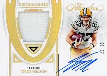 2022 Panini Flawless - Distinguished Patch Autographs #DPA-JN Jordy Nelson Front