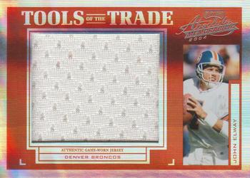 2004 Playoff Absolute Memorabilia - Tools of the Trade Material Jersey Spectrum #TT-99 John Elway Front
