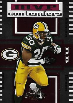 2004 Playoff Contenders - MVP Contenders Red #MC-1 Ahman Green Front