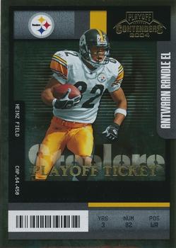 2004 Playoff Contenders - Playoff Ticket #79 Antwaan Randle El Front